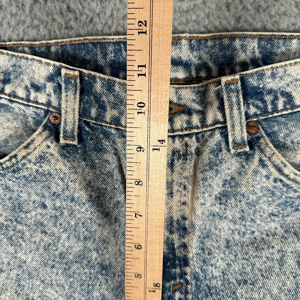 Vtg 1981 Levi's 575 Jeans Tapered Orange Tab Acid Wash USA 32x34(31x31 Fits)‎